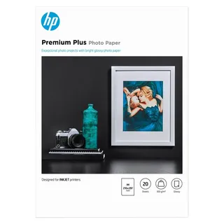 HP Premium Plus A4 300 g/m2 20 Blatt glänzend