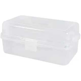 Rayher Aufbewahrungsbox 31 x 17 x 15 cm 3-tlg. transparent