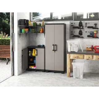 KETER Kunststoffschrank Pro hoch 68 x 39 x 173 cm Grau