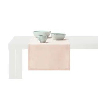 LAVIDA Tischläufer  Glitzer , rosa/pink , Synthetik, 100% Polyester , Maße (cm): B: 40