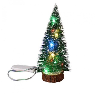 TOSSPER Weihnachts-Desktop-Dekoration Lichtern Mini-Weihnachtsbaum-hochzeits-dekorationsversorgung