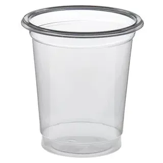 Papstar 40 Gläser für Schnaps, PS glasklar PLA "pure"