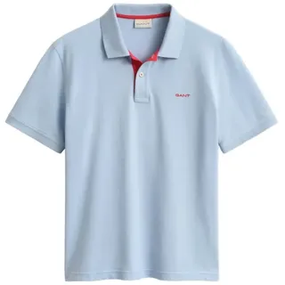 GANT REG Contrast Pique blau L