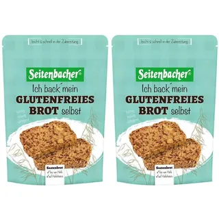 Seitenbacher Glutenfreie Brot-Backmischung 2x 2x500 g