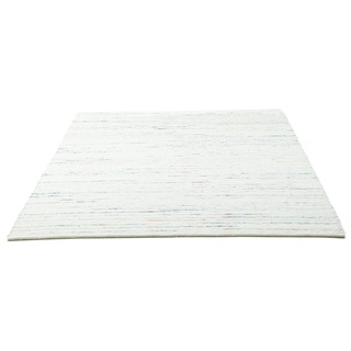Wollteppich Hörnum, Sansibar, rechteckig, Höhe: 12 mm, Handweb Teppich, meliert, reine gewalkte Wolle, handgewebt bunt 40 cm x 60 cm x 12 mm