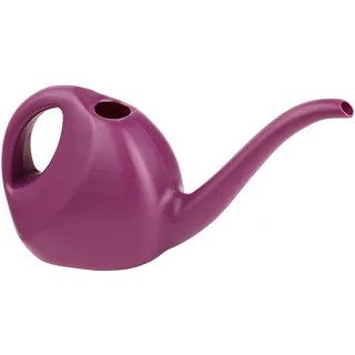 Garronda Gießkanne Zimmerpflanzen Innen, Gießkanne klein Plastik, Bewässerung für Zimmerpflanzen, Gieskanne für Haushalt GD-0045 (Violett, 2 Liter)