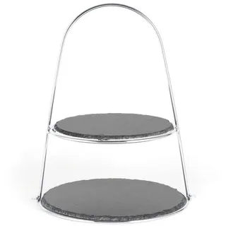 Echtwerk Cupcake-Ständer, Stein, rund, 29 cm, Tischkultur & Servieren, Etageren