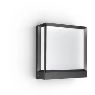 Steinel Außenleuchte Aluminium 22,9 cm inkl. Bewegungsmelder grau
