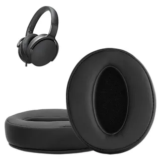 kwmobile 2x Ohr Polster für Sennheiser HD400S / HD450SE / HD458BT Ohrpolster - Ersatz Ohrpolster - Kopfhörer Ersatzteile - Kopfhörer Ersatzpolst... - Schwarz
