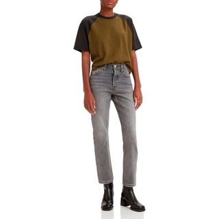 Levi's Damen 501® Crop Jeans,Gray Worn In,31W / 30L