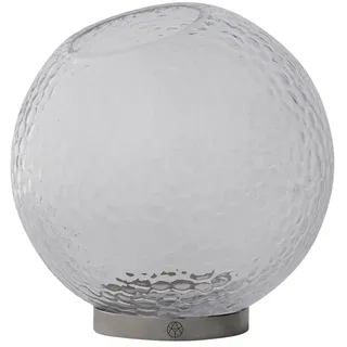 AYTM - Globe Bubbles Vase Ø 21 cm, klar / silber