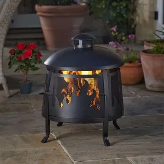 Feuerschale Flame Fiesta Feuerpit Feuerkorb 64 x 50 cm  Feuerstelle