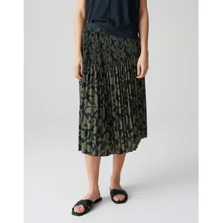 OPUS Plisseerock RIBANE WILDFLOWER Plisseerock mit Allover Print blau 34