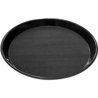 METRO Professional Kellnertablett, Glasfaser, Ø 40.5 x 2.2 cm, rund, schwarz