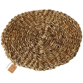 Boltze Tischset Sophy in Natur Ø 40 cm