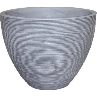 geli Pflanztopf mit Rillen Ø 40 x 31 cm beton 