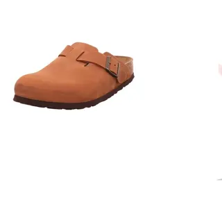 Birkenstock Boston Nubukleder geölt schmal cognac 42