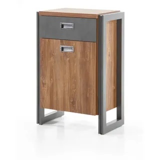 furn.design Auburn 55 x 81 cm Eiche grau