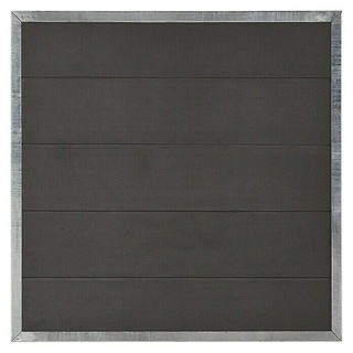 Plus Sichtschutzelement Futura  (90 x 91 cm, Schiefergrau)