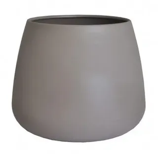 Vase Bubble-glocke  Weiß - 35 Cm