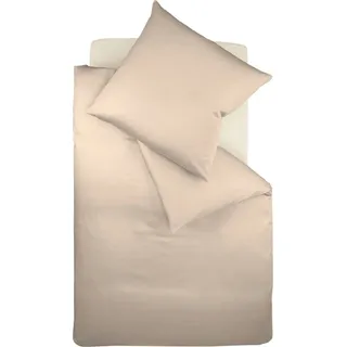 FLEURESSE Colours Uni Baumwolle Grau 155 x 220 cm + 2 x 80 x 80 cm