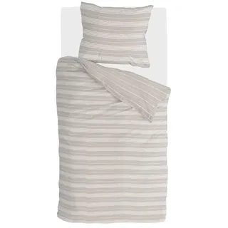 Walra Renforce Bettwäsche Head Over Lines Taupe