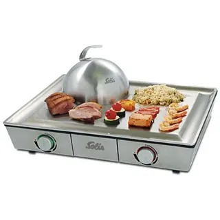 Solis Teppanyaki Grill 2000W 40x30cm beschichteter Grillbereich,