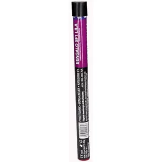 Funke Bengalfackel Handfackel Bengalo Bengalfeuer Titan-Funken Vulkan Lanzenlicht Fontäne Feuerwerk 60 Sekunden (1 Fackel, Violett)