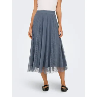 Only Maxirock Damen Grau 38