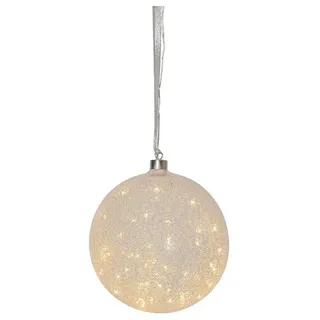 Star Trading Glass Bauble Glow Snow Leichte Dekorationsfigur 50 Glühbirne(n) LED 0,9 W