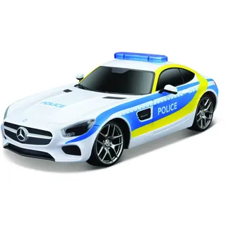 MAISTO RC-Auto Mercedes AMG GT Polizei 1:24 CH RtR blau (581527)