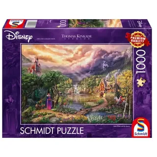 Schmidt Spiele - Thomas Kinkade Studios: Disney Dreams Collection - Snow White and the Queen, 1.000 Teile Puzzle