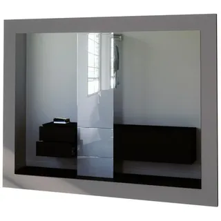 Vladon Wandspiegel Löhne 75,5 x 59,7 cm Grau
