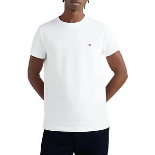 Tommy Hilfiger Core Stretch Slim Fit C Kurzarm-T-Shirt White 2XL
