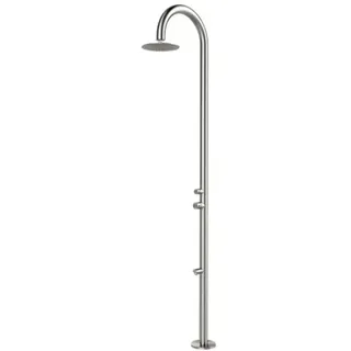 Ideal Eichenwald Modell 70 Gartendusche Edelstahl Norderney
