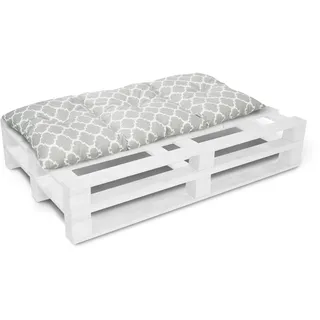 Amilian Palettenkissen 120 x 60 Sitzauflage Sitzkissen für Europaletten Palettensofa Palettenmöbel Balkon Kleine Couch Outdoor Sessel oder kleines Sofa für Jugendzimmer