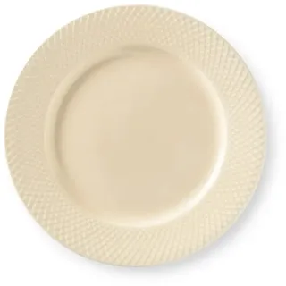 Lyngby Porcelaen Rhombe Earth Dinner Plate-27cm-marble Flacher Teller - Marble / White - One Size