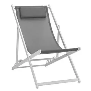 Dehner Strandstuhl Aruba, Grau