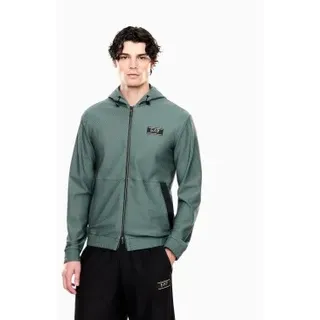 EA7 für Herren. 7M001339_AF21099 Premium Label Jacke grün (M), Lässig, Polyester
