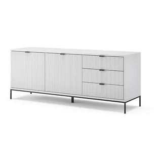 Vicco Eliza Lowboard 150,1 x 60 x 42 cm Weiß MDF/Spanplatte
