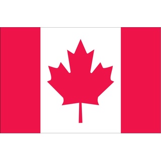 flaggenmeer Flagge Kanada 160 g/m2 Querformat ca. 120 x 200 cm