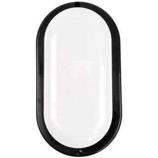 LUXULA 12W oval schwarz