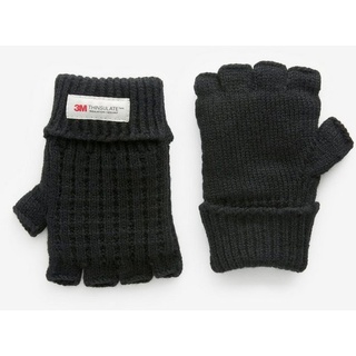 Next Strickhandschuhe Fingerlose Handschuhe schwarz 98-104 (3-4 J.)