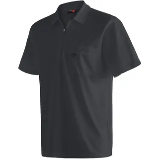 Maier Sports Arwin 2.0 Kurzarm-poloshirt - Black - 5XL
