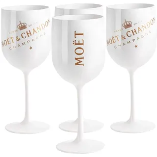 EATAN Champagner Becher,Champagnerglas für Kunststoff Moët &Chandon Ice Imperial Champagner Becher,0.48L Wine Party Moet Rose Piccolo