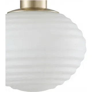 Licht-Erlebnisse Einkon 1-flg. E27 Ø 18 cm rund Gold/Weiß