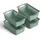 ProHome 2L mit Griffen 25 x 16 x 8 grün