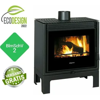 - Kaminofen Hölzerner Kamin Panorama Prity PM-TV SL - 13 kW