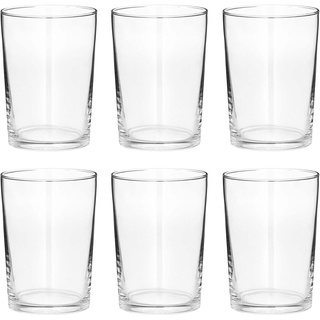 BUTLERS Trinkglas, Set 6x Gläser 450ml aus Glas -PURIST- ideal als Wasserglas, Gläser & Trinkgeschirr, Trinkgläser Set