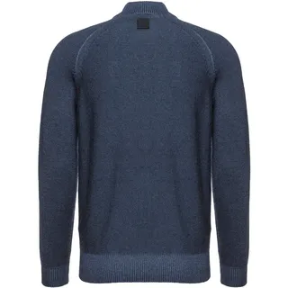 Hugo Boss Schurwoll Pullover KARQUO mit Stehkragen Farbe dunkelblau 404 (XXL) - XXL
